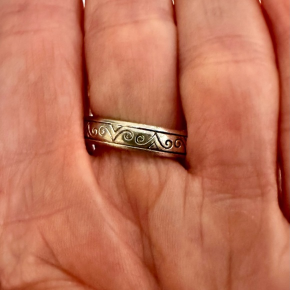 Brighton Gold and Silver Ring with Intricate Design - Picture 6 of 7